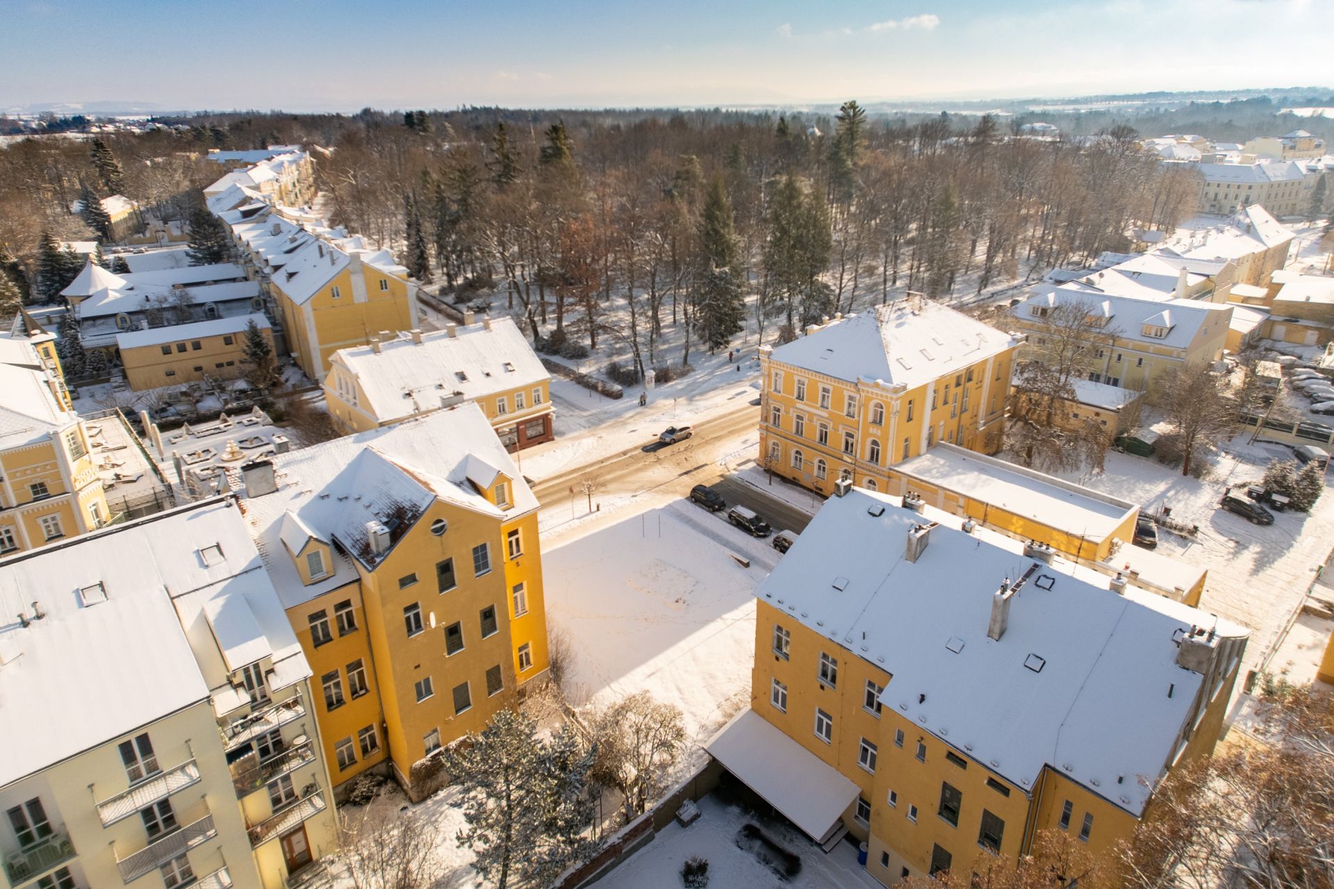 Stavební pozemek 526 m², Františkovy Lázně.