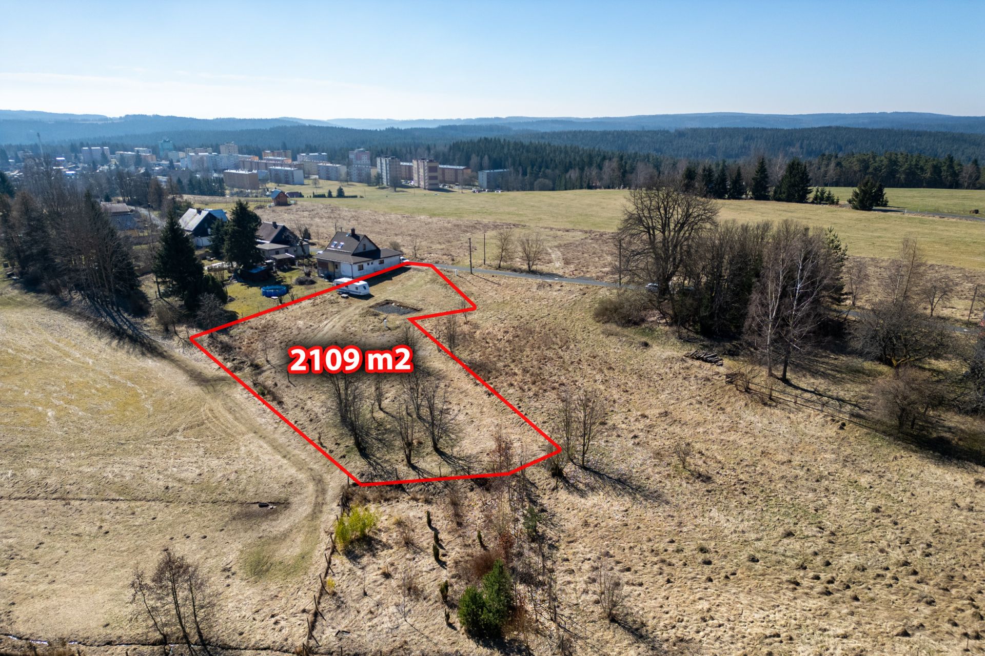 Pozemek 2109 m²  Rotava, Sklenský vrch